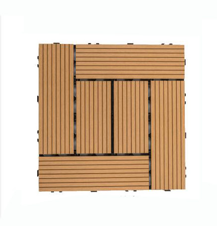 china wpc deck tile
