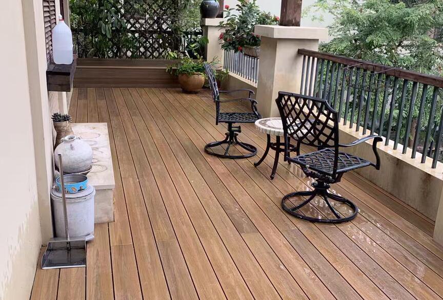 co-extrusion wpc deck flooring china