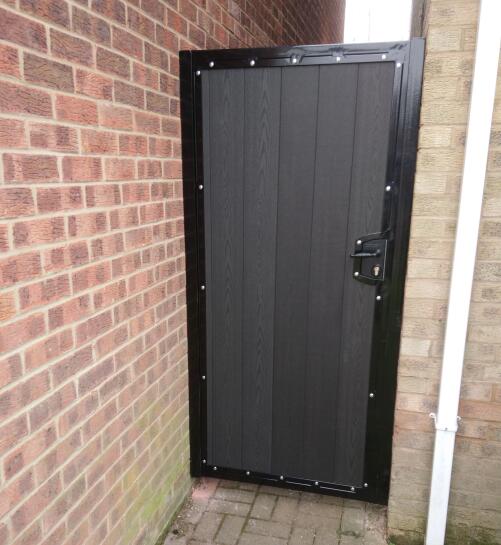 gate panel made of wpc